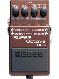 boss oc 3 super octave guitarpedal