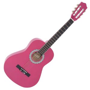 DiMavery AC-303 klassisk spansk guitar ¾, pink