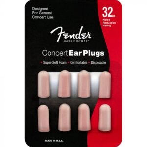 Fender Concert Ear Plugs ørepropper (4 par)