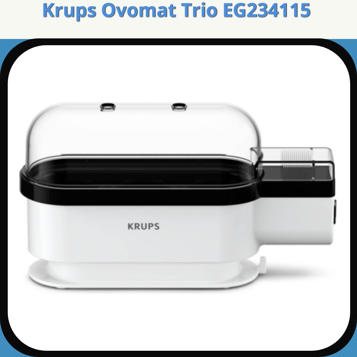 Anmeldelse af Krups Ovomat Trio EG234115