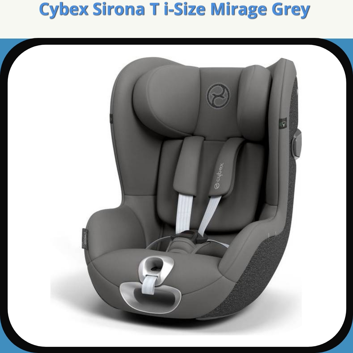Anmeldelse af Cybex Sirona T i-Size Mirage Grey