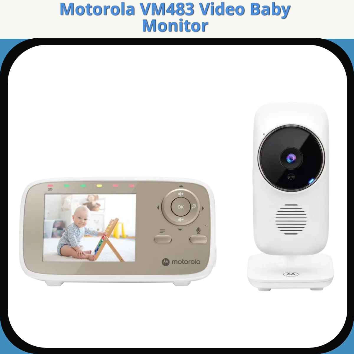 Anmeldelse af Motorola VM483 Video Baby Monitor