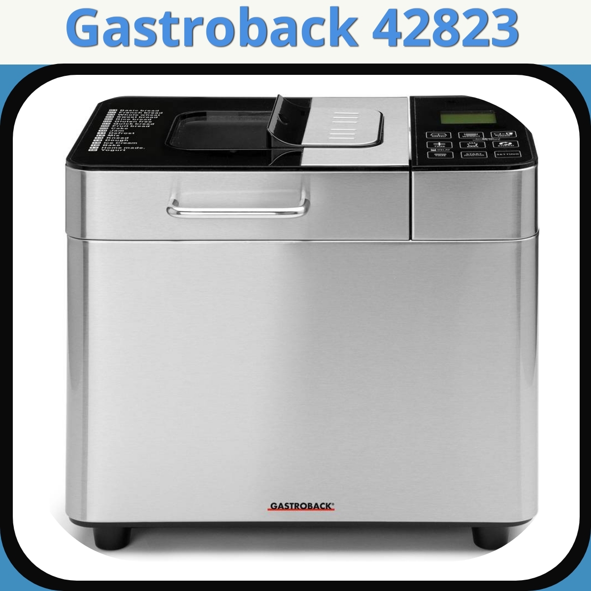 Anmeldelse af Gastroback 42823