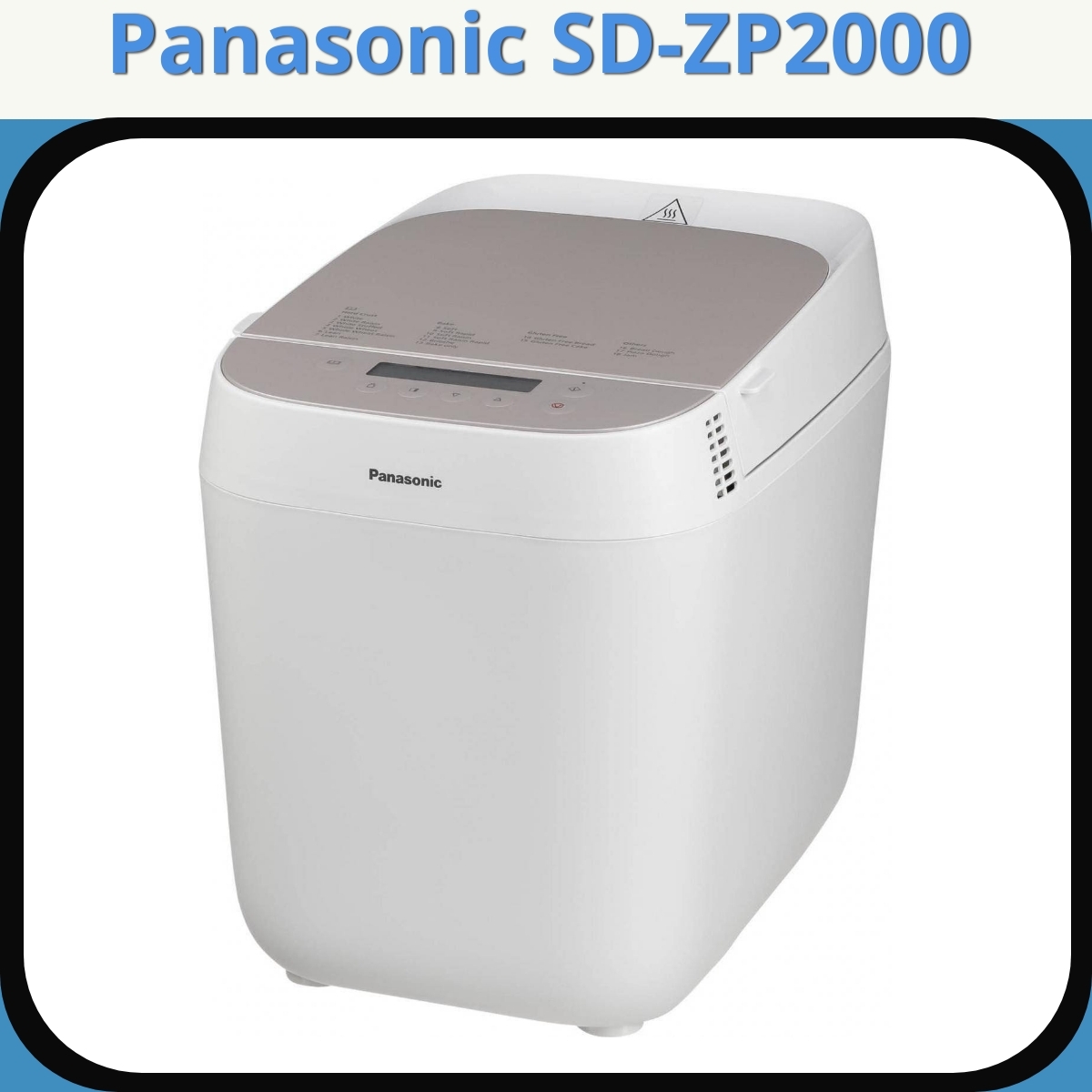 Anmeldelse af Panasonic SD-ZP2000