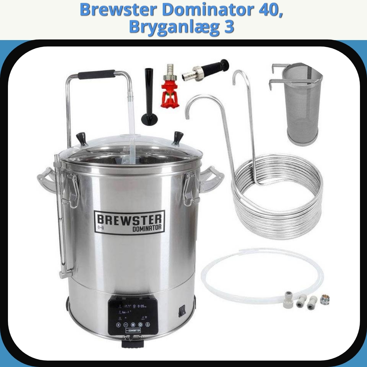 Anmeldelse af Brewster Dominator 40, Bryganlæg 3