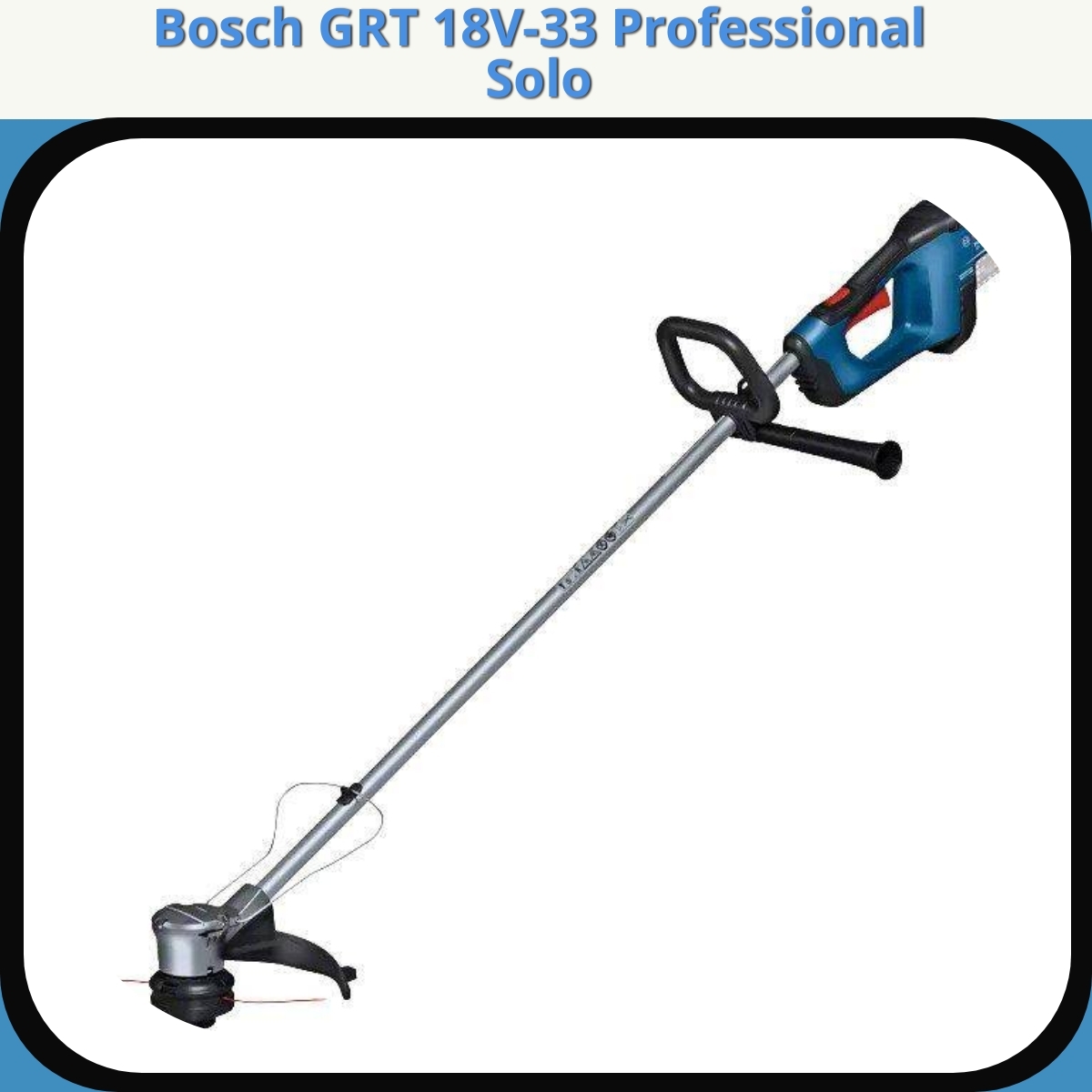 Anmeldelse af Bosch GRT 18V-33 Professional Solo