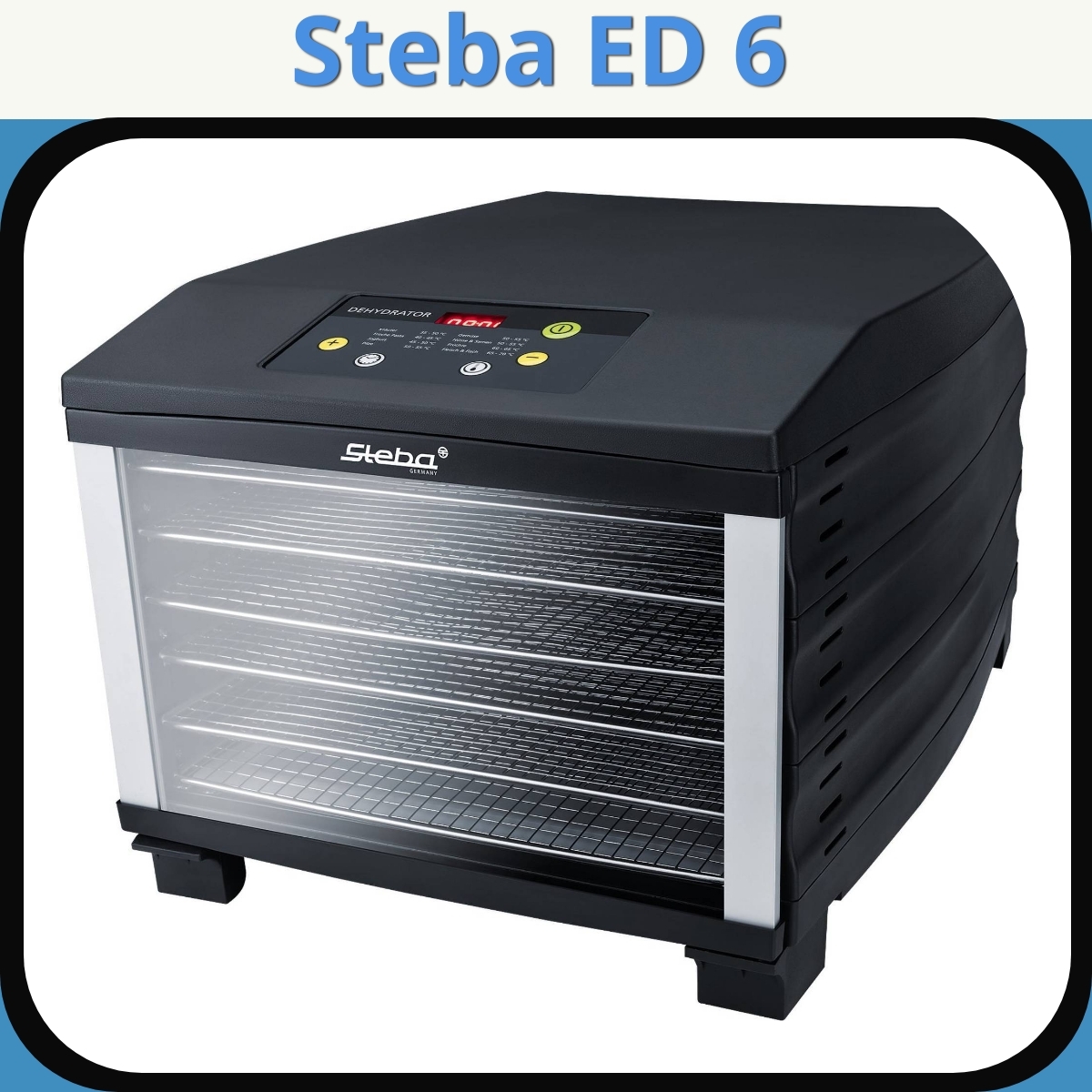 Anmeldelse af Steba ED 6