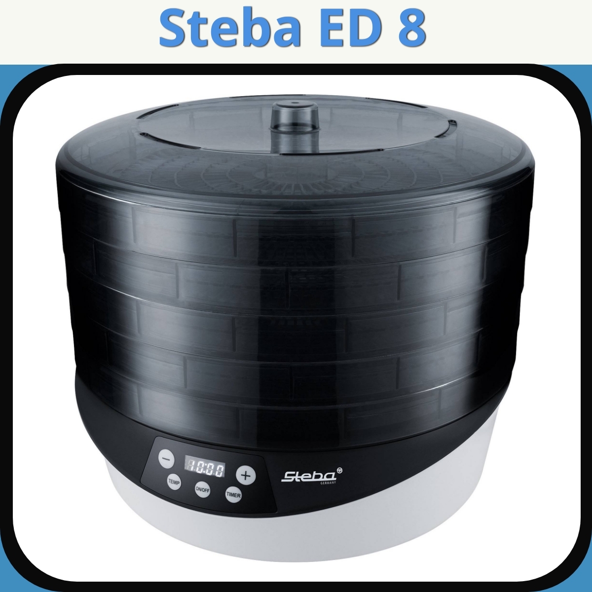 Anmeldelse af Steba ED 8