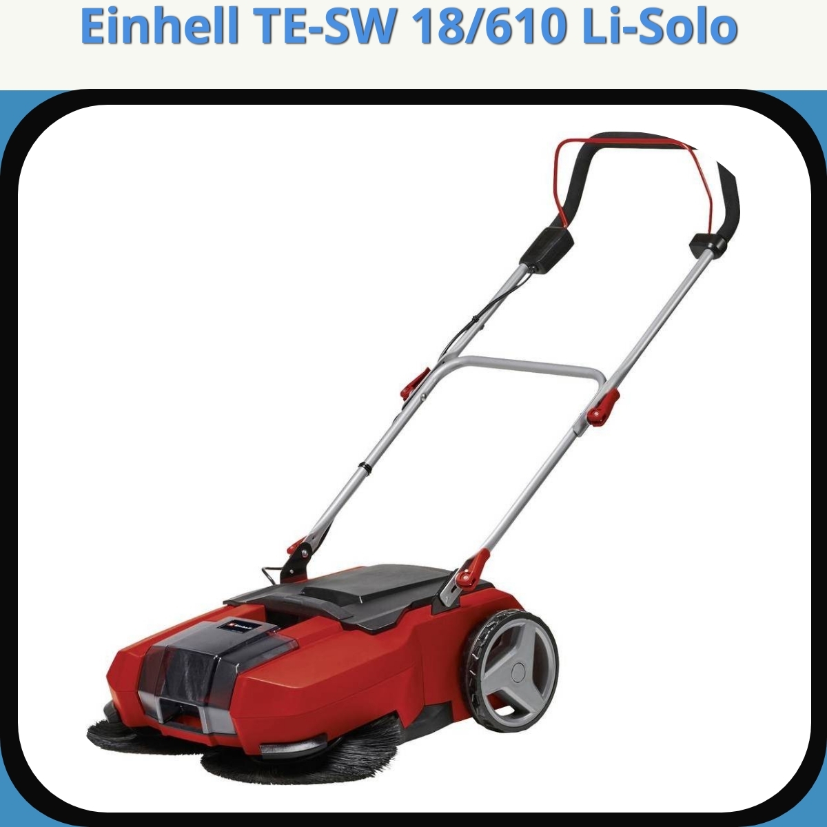 Anmeldelse af Einhell TE-SW 18/610 Li-Solo