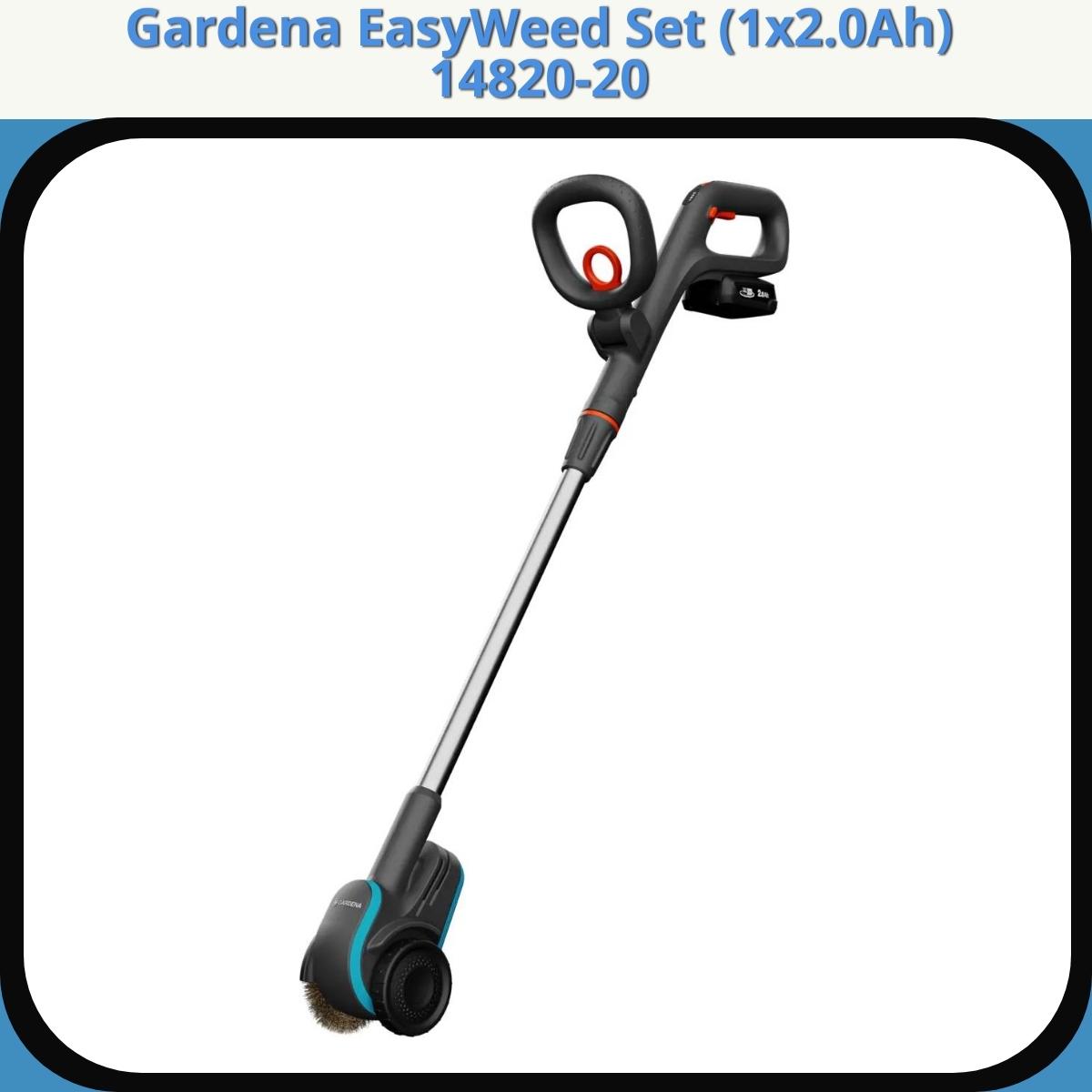 Anmeldelse af Gardena EasyWeed Set (1x2.0Ah) 14820-20