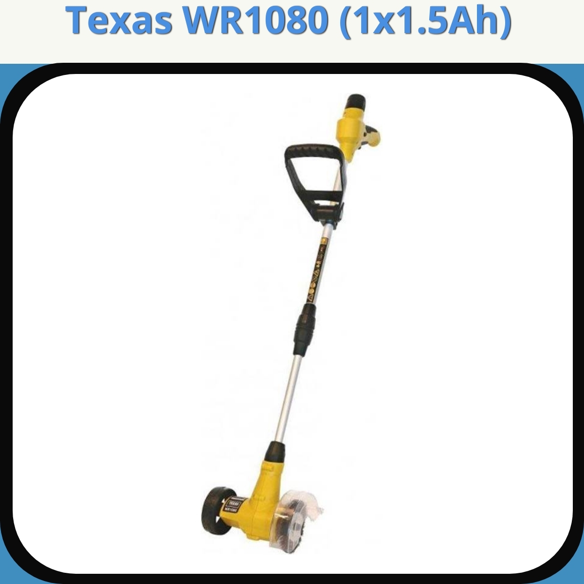 Anmeldelse af Texas WR1080 (1x1.5Ah)