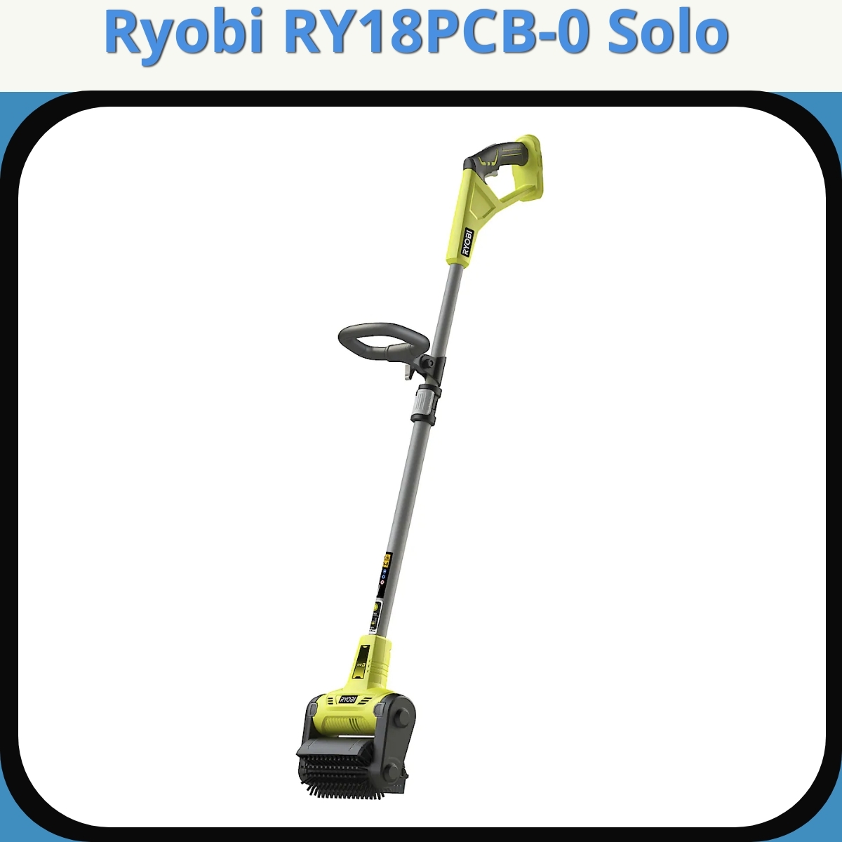 Anmeldelse af Ryobi RY18PCB-0 Solo