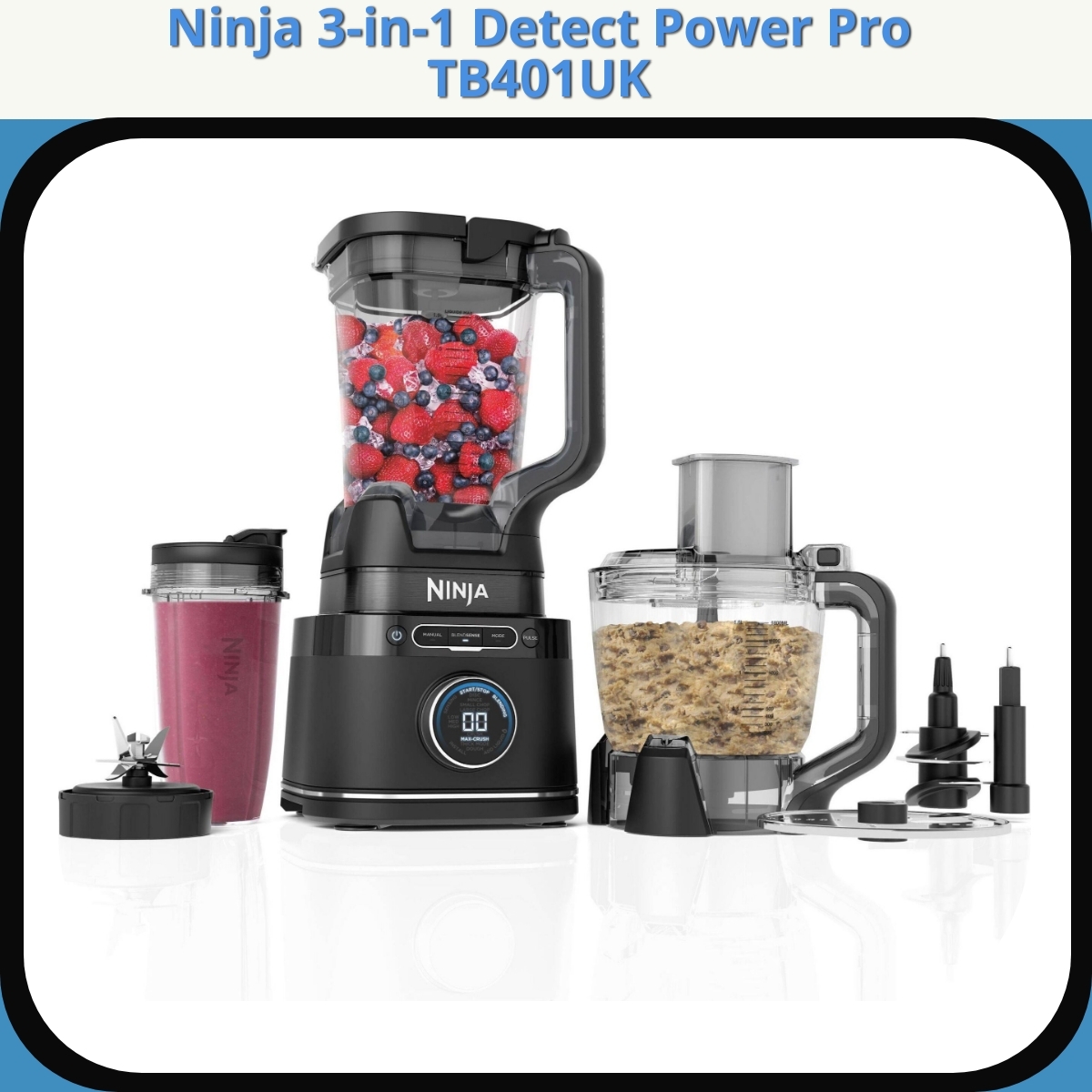 Anmeldelse af Ninja 3-in-1 Detect Power Pro TB401UK