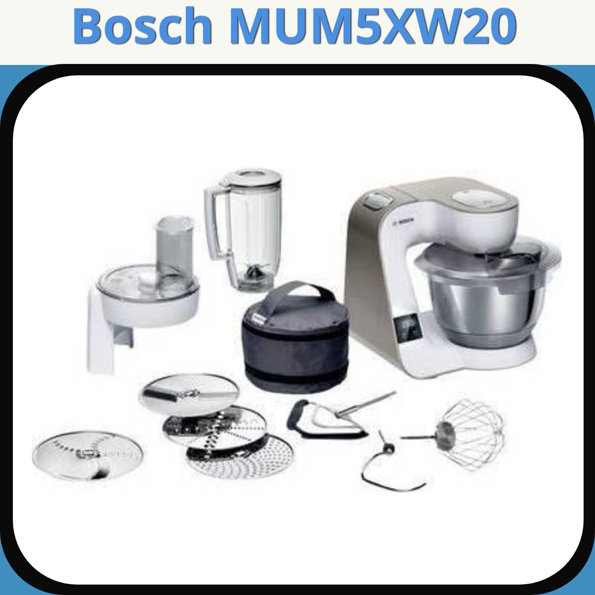 Anmeldelse af Bosch MUM5XW20