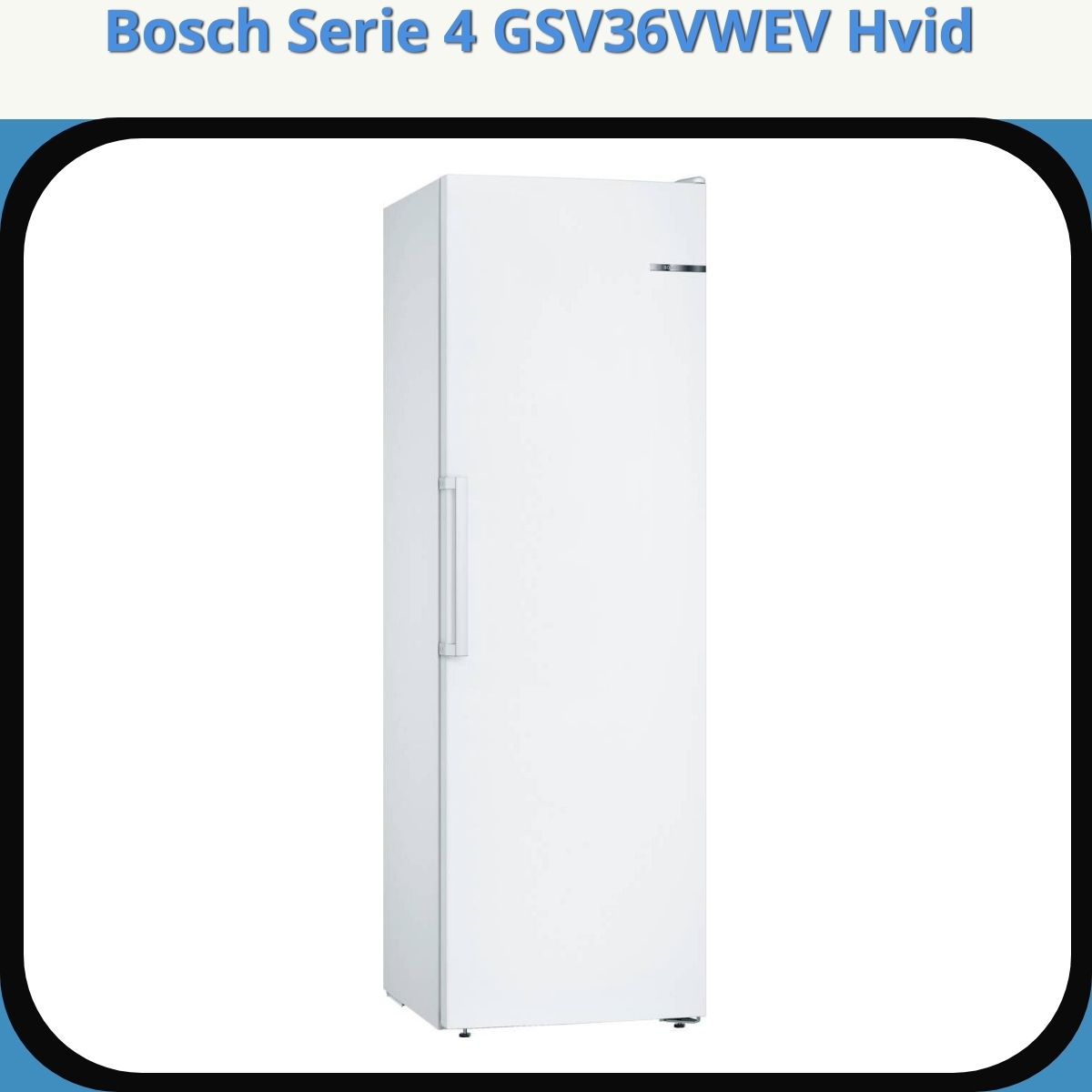 Anmeldelse af Bosch Serie 4 GSV36VWEV Hvid