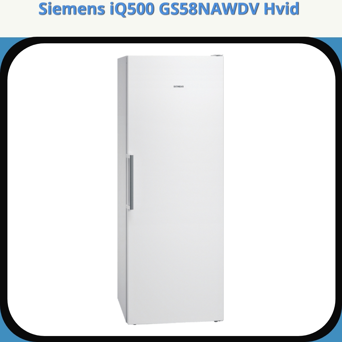 Anmeldelse af Siemens iQ500 GS58NAWDV Hvid