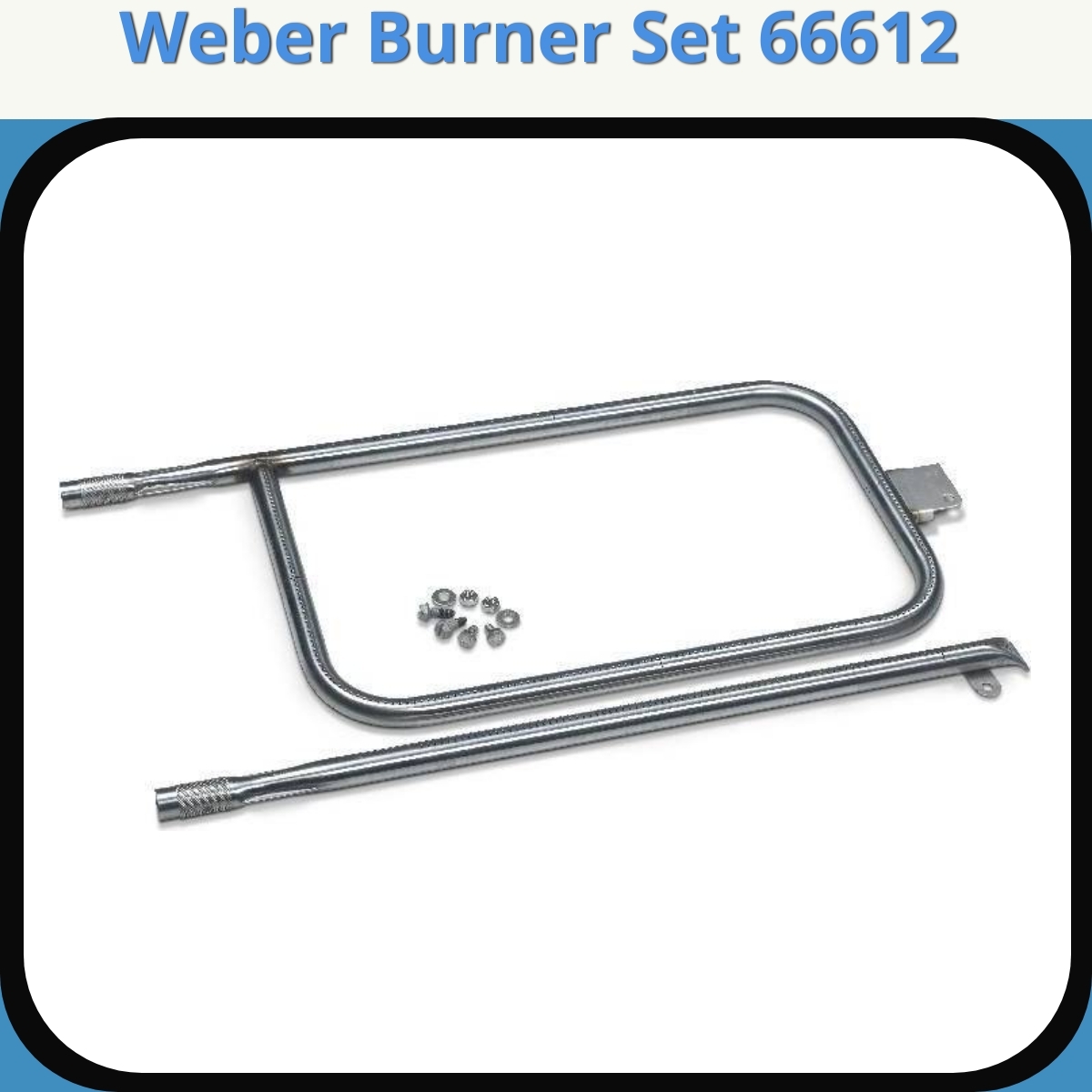 Anmeldelse af Weber Burner Set 66612