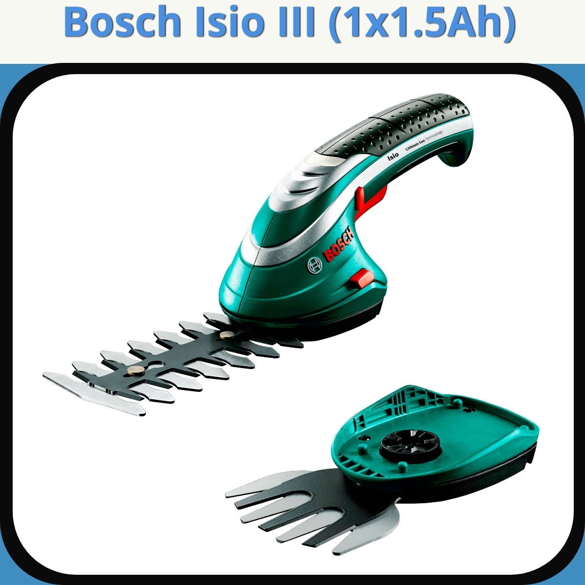 Anmeldelse af Bosch Isio III (1x1.5Ah)