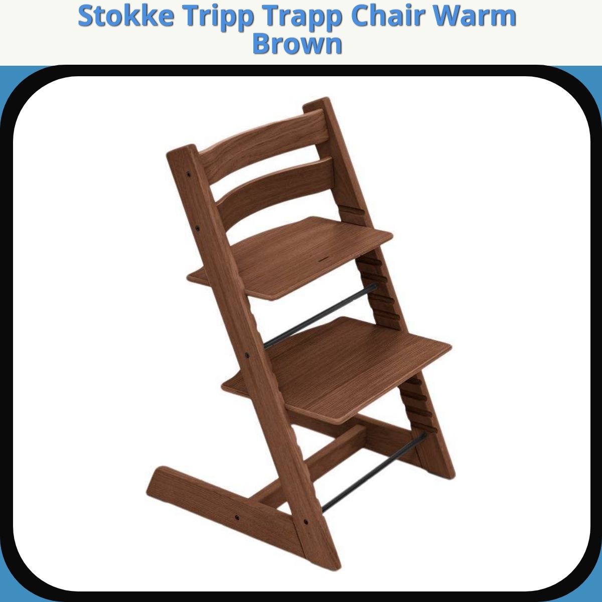 Anmeldelse af Stokke Tripp Trapp Chair Warm Brown