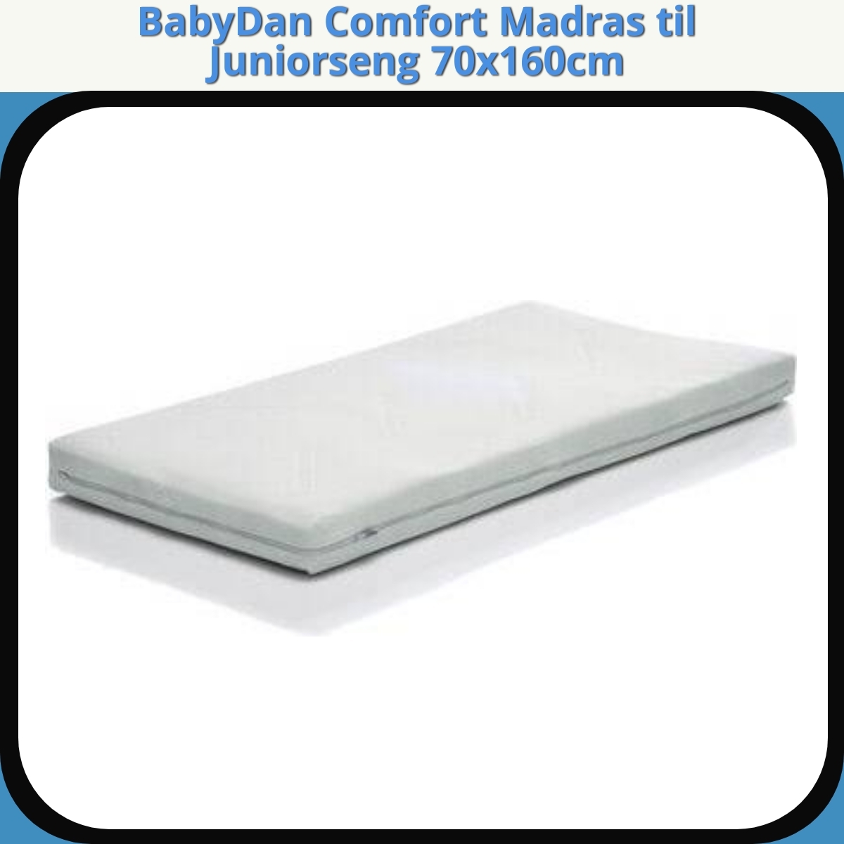 Anmeldelse af BabyDan Comfort Madras til Juniorseng 70x160cm