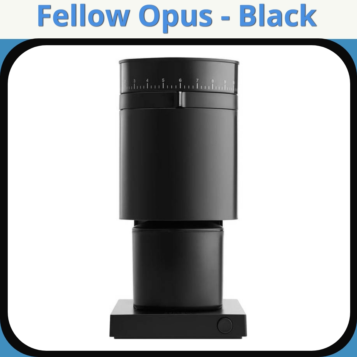 Anmeldelse af Fellow Opus - Black