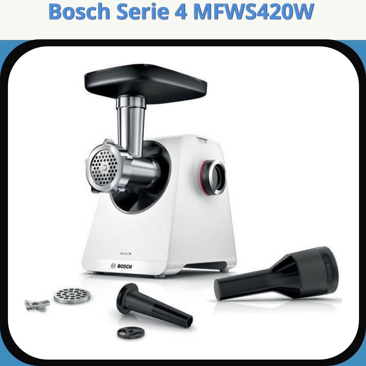 Anmeldelse af Bosch Serie 4 MFWS420W