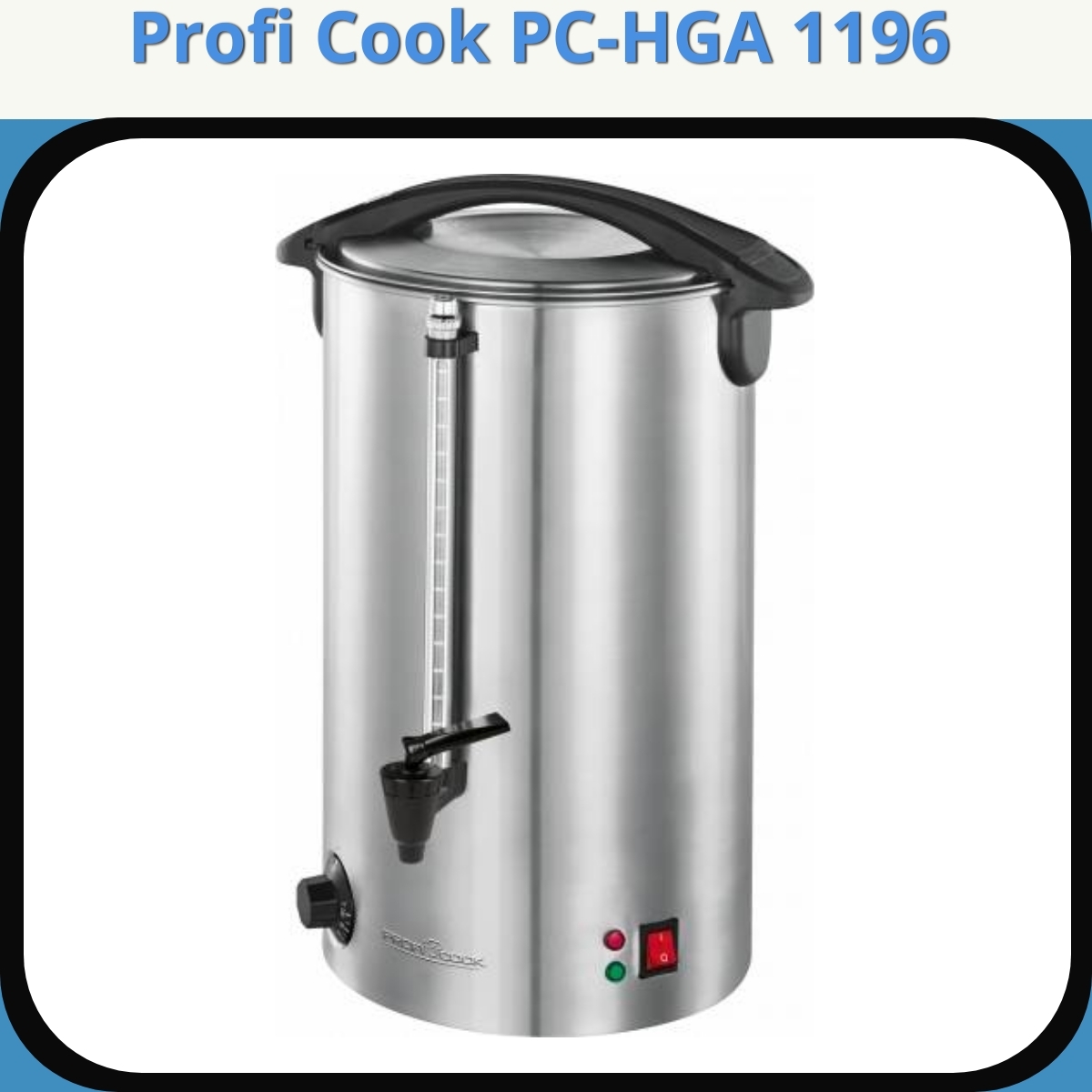 Anmeldelse af Profi Cook PC-HGA 1196