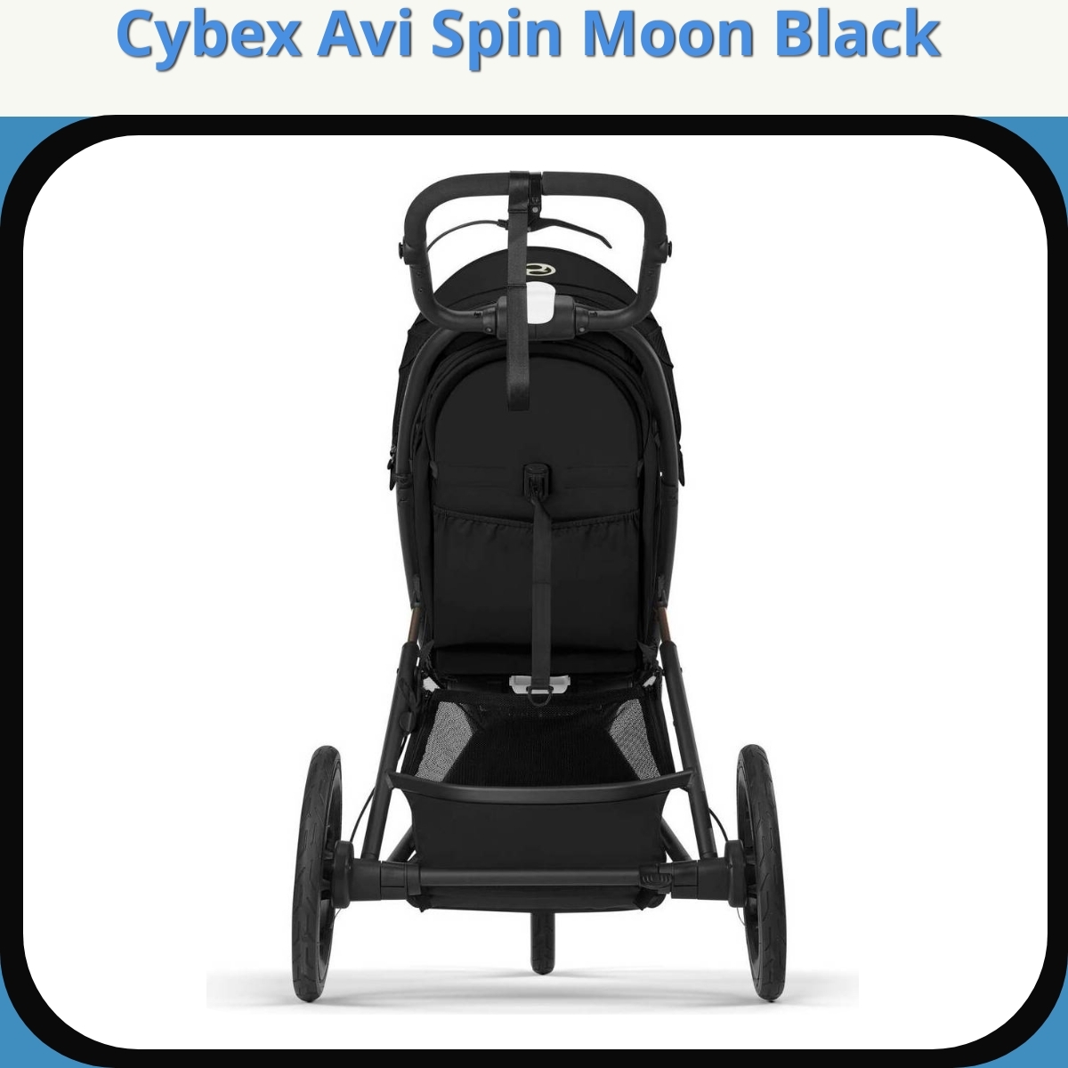 Anmeldelse af Cybex Avi Spin Moon Black