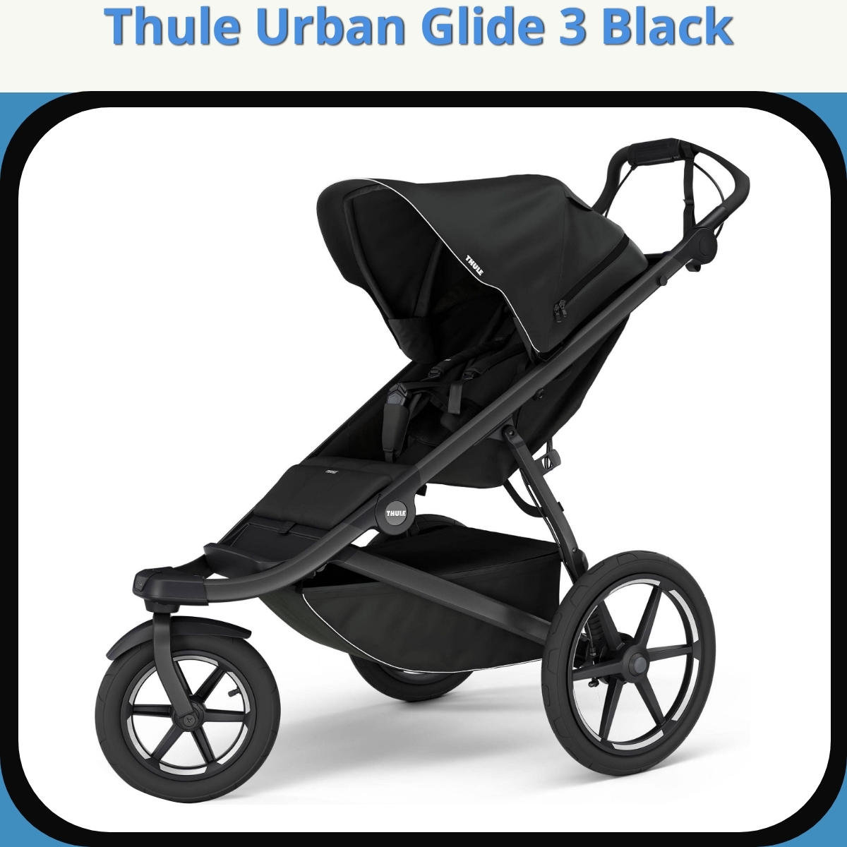 Anmeldelse af Thule Urban Glide 3 Black