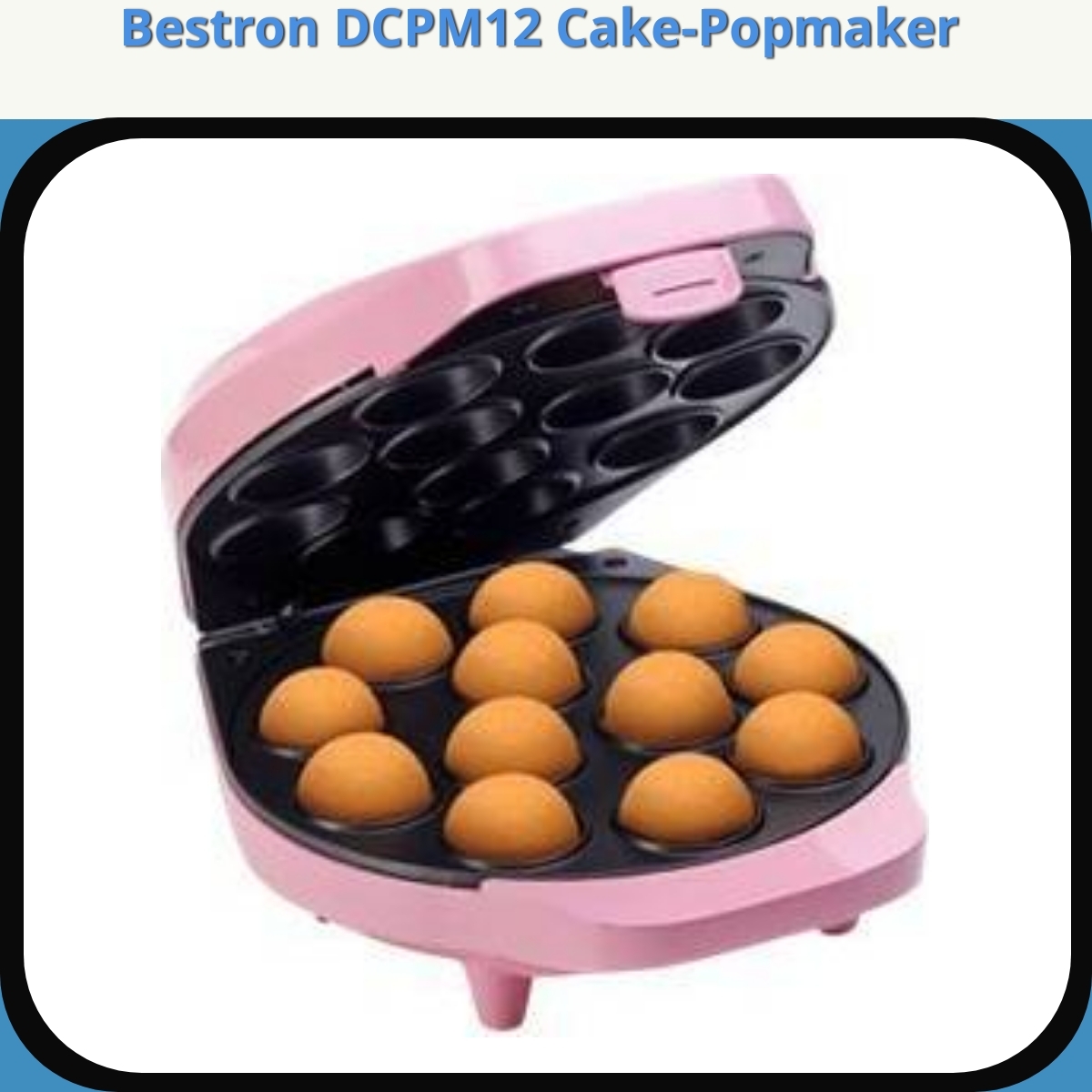 Anmeldelse af Bestron DCPM12 Cake-Popmaker