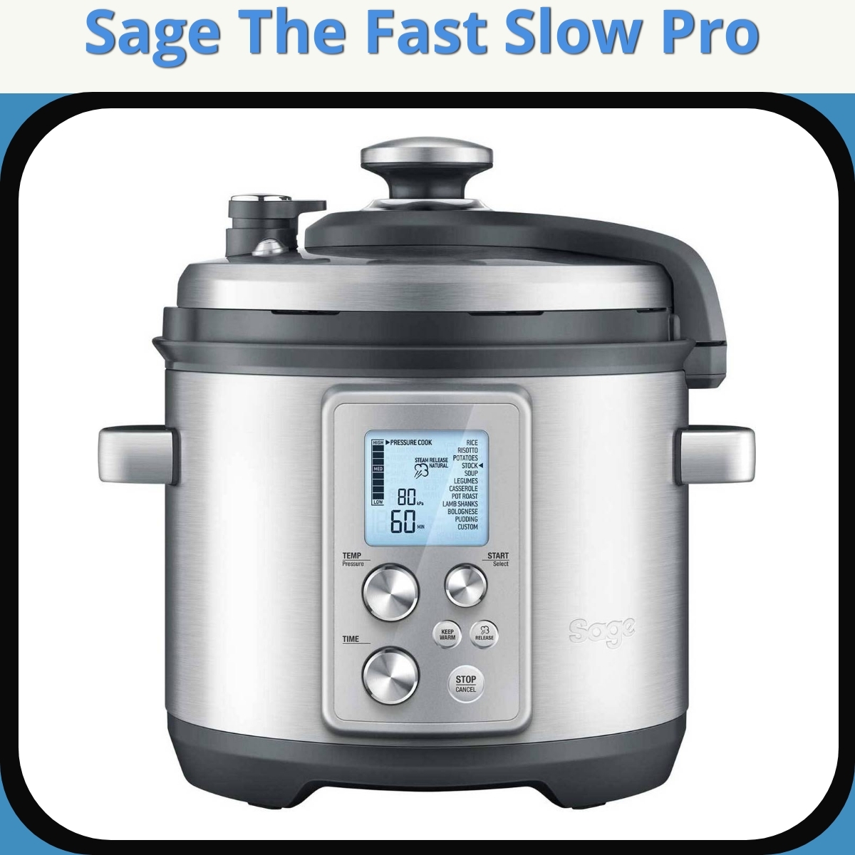 Anmeldelse af Sage The Fast Slow Pro