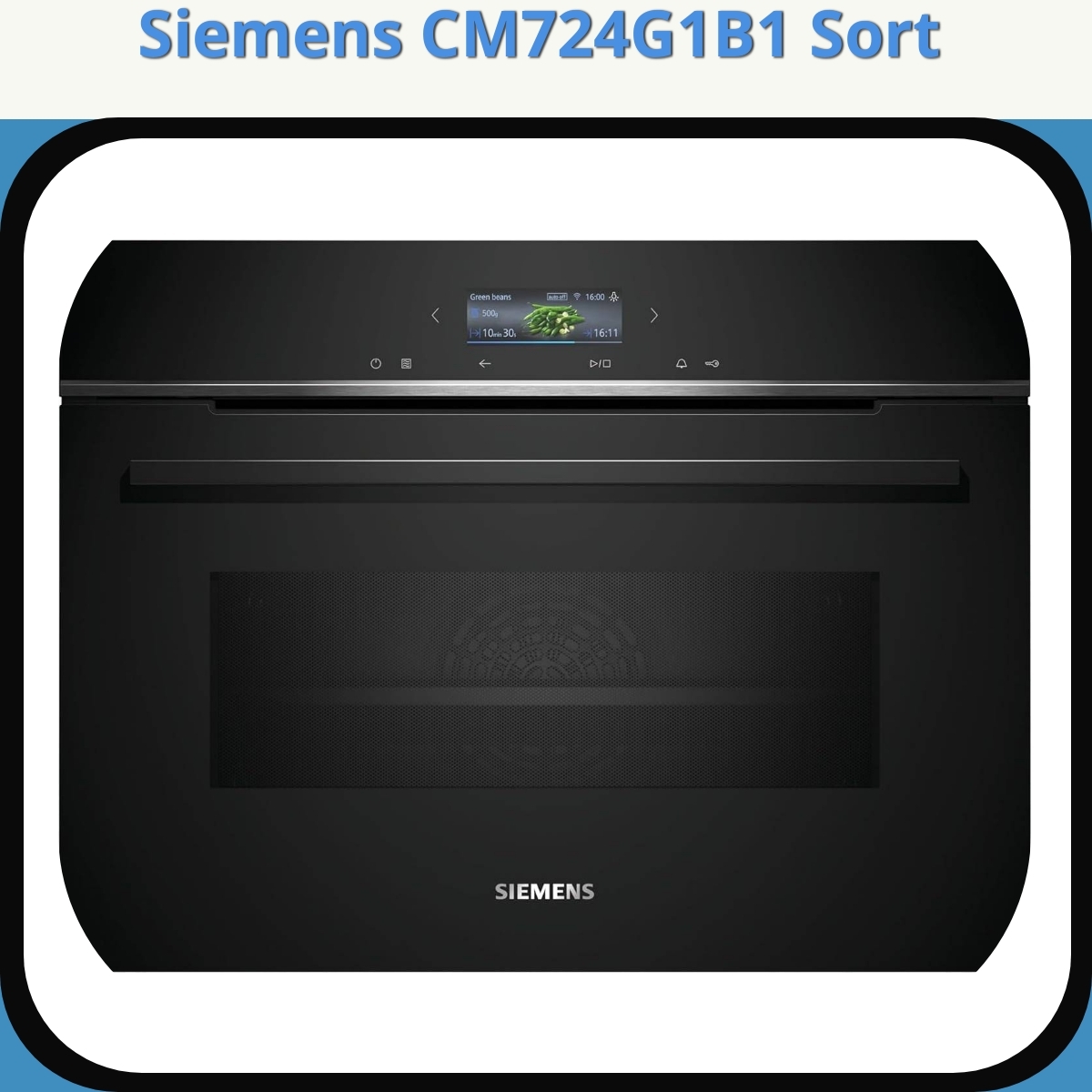 Anmeldelse af Siemens CM724G1B1 Sort