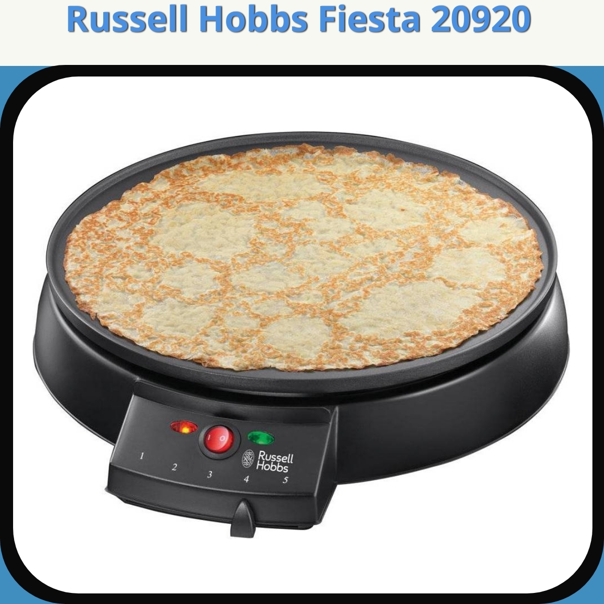 Anmeldelse af Russell Hobbs Fiesta 20920