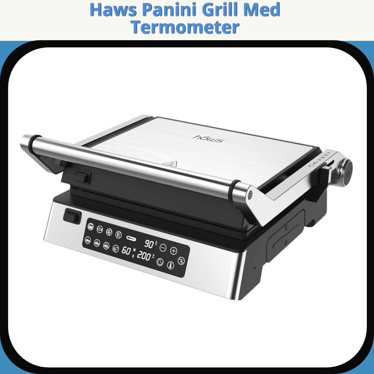 Anmeldelse af Haws Panini Grill Med Termometer