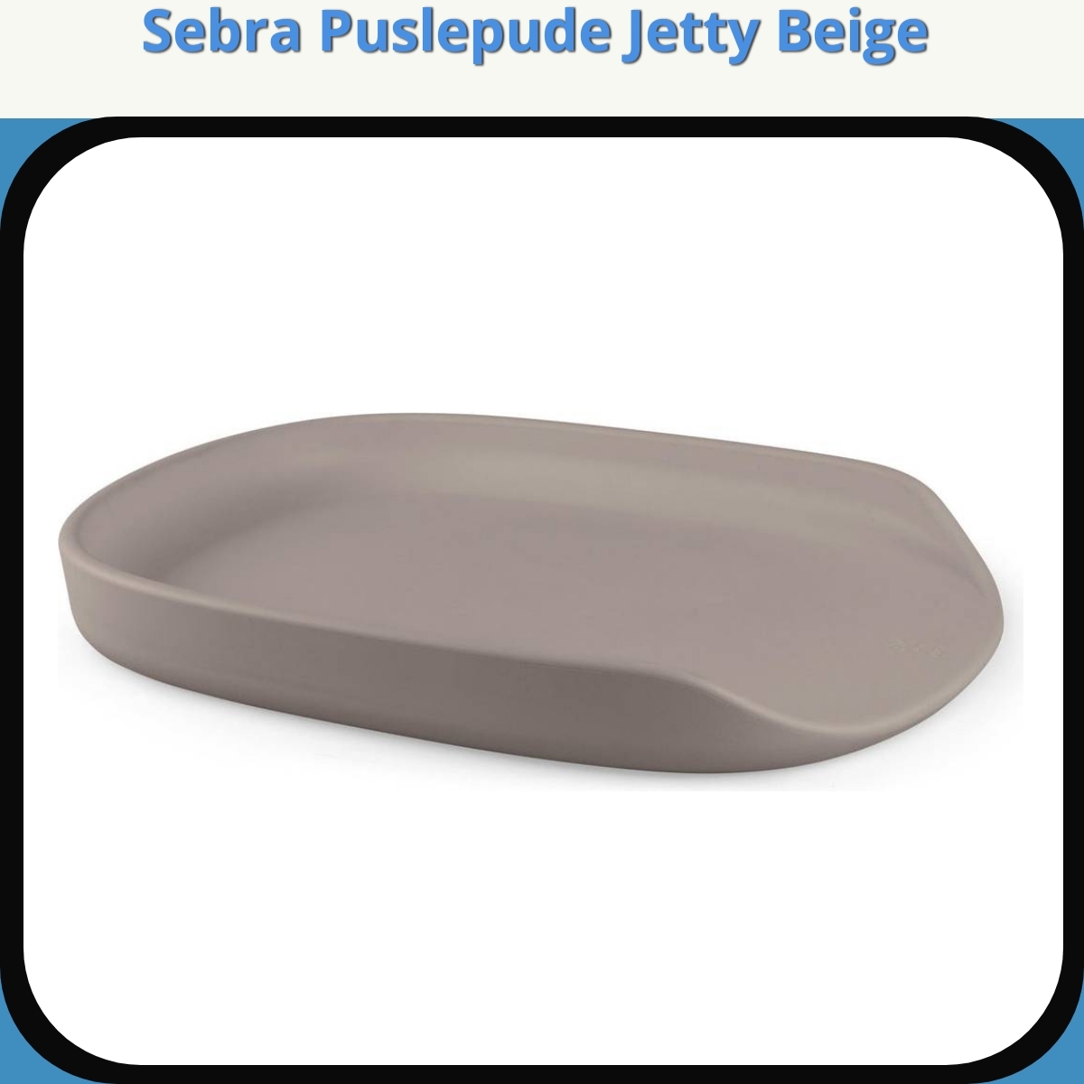 Anmeldelse af Sebra Puslepude Jetty Beige