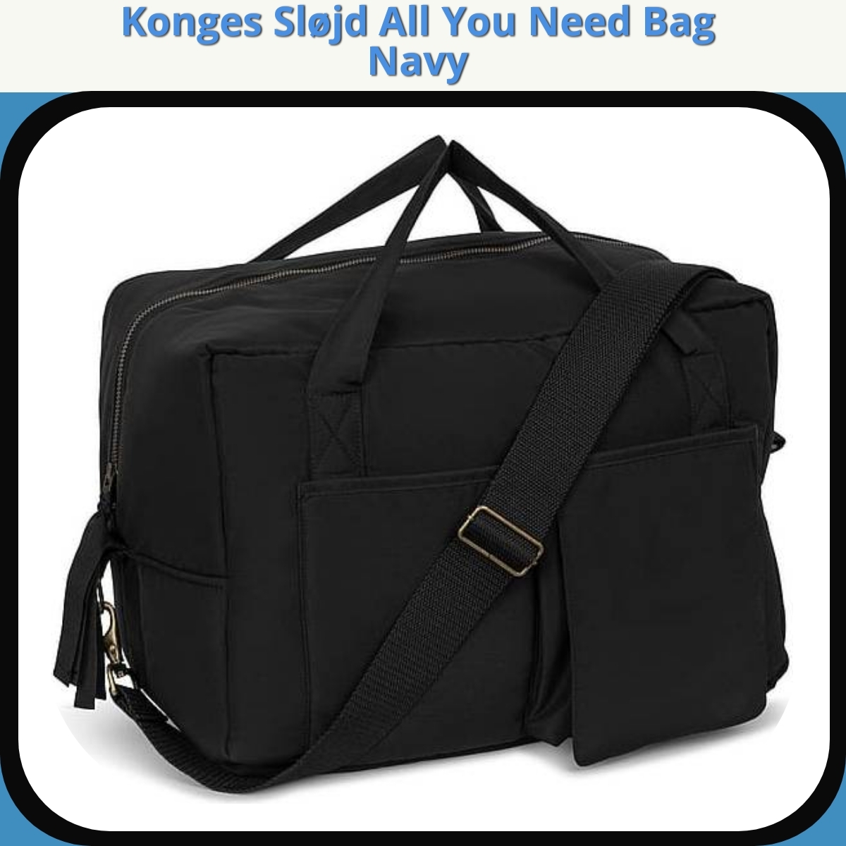 Anmeldelse af Konges Sløjd All You Need Bag Navy