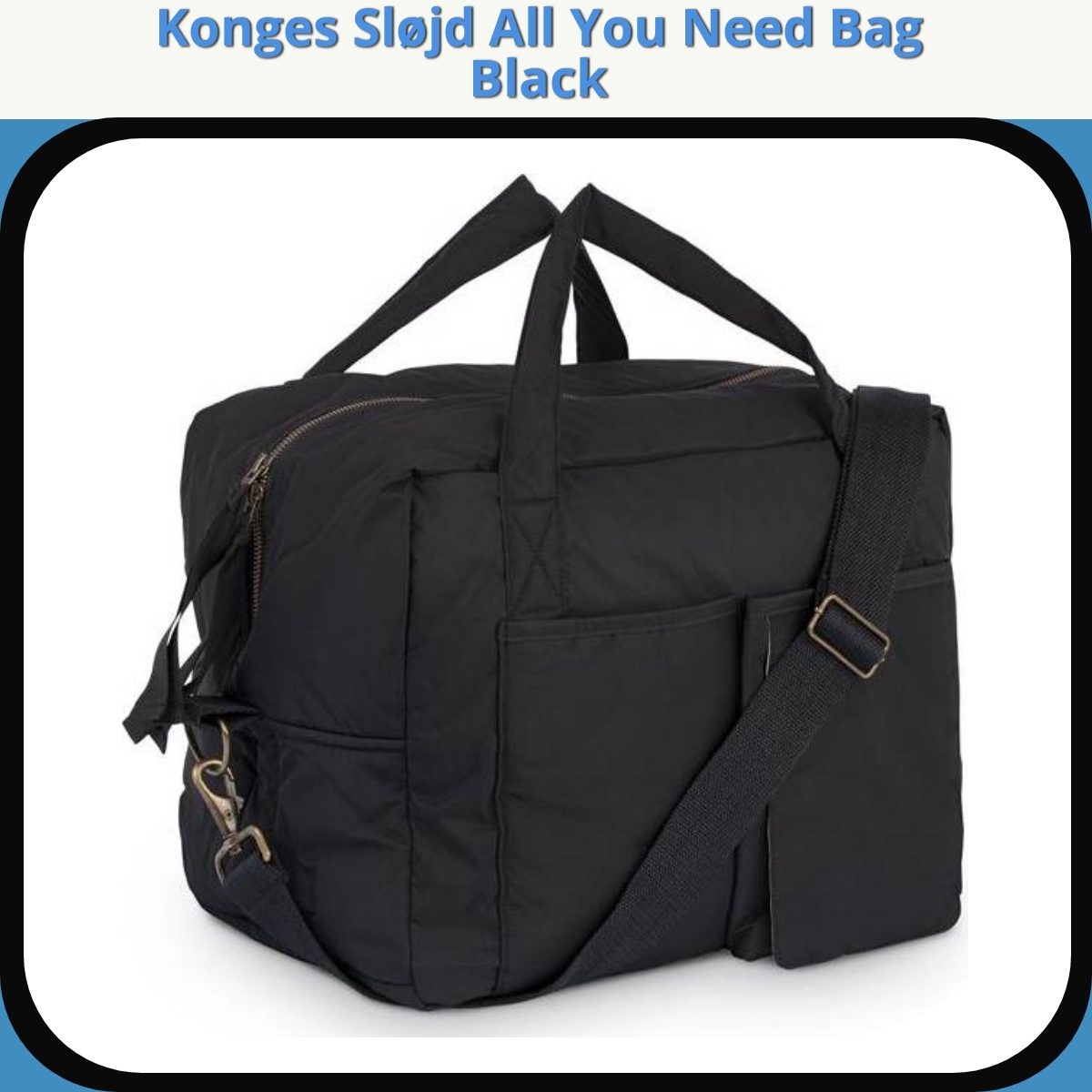 Anmeldelse af Konges Sløjd All You Need Bag Black