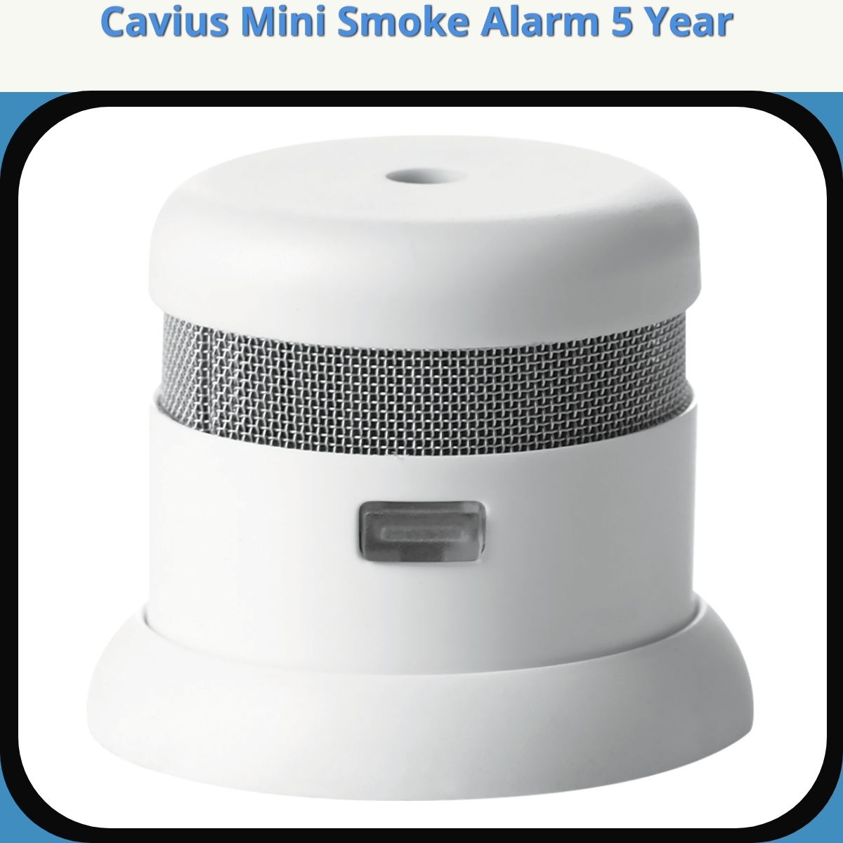 Anmeldelse af Cavius Mini Smoke Alarm 5 Year