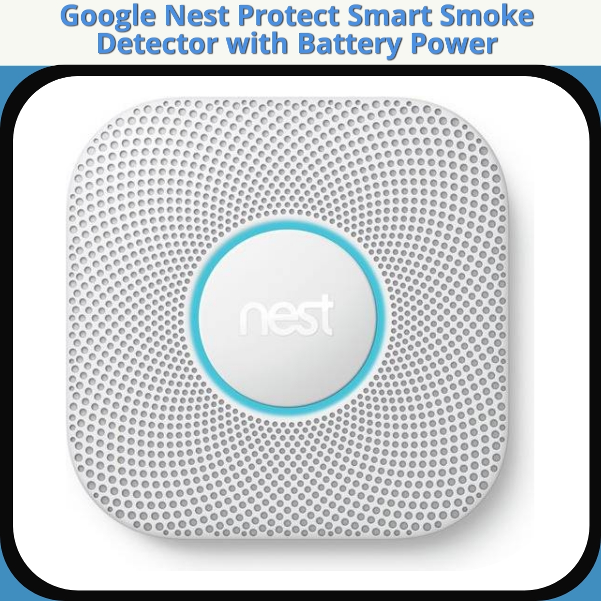 Anmeldelse af Google Nest Protect Smart Smoke Detector with Battery Power