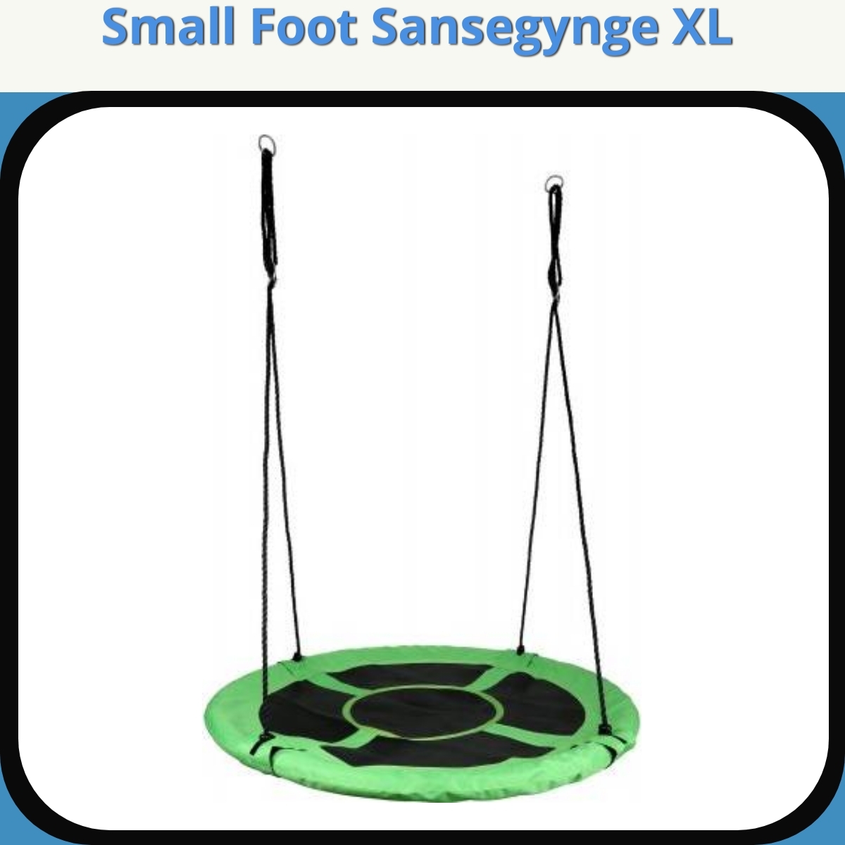 Anmeldelse af Small Foot Sansegynge XL