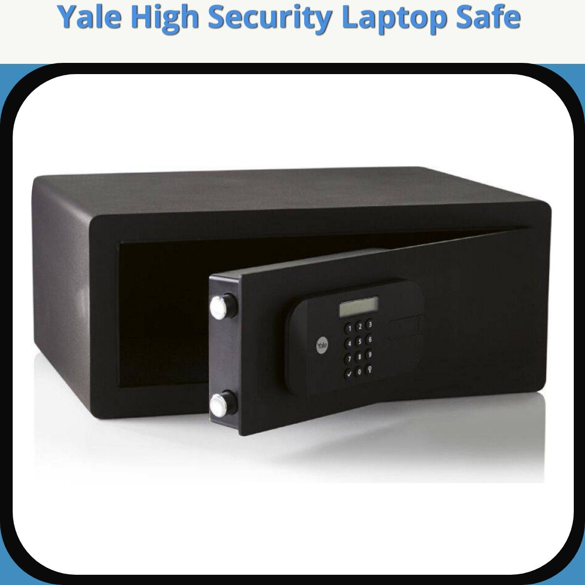 Anmeldelse af Yale High Security Laptop Safe