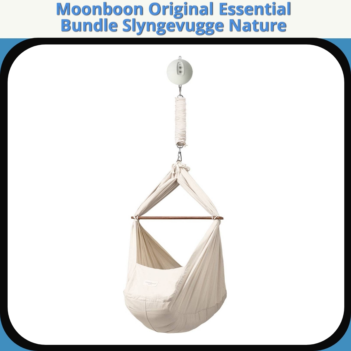 Anmeldelse af Moonboon Original Essential Bundle Slyngevugge Nature
