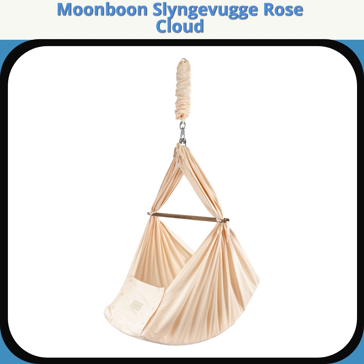Anmeldelse af Moonboon Slyngevugge Rose Cloud