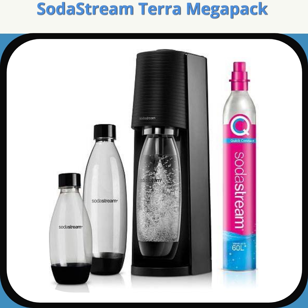 Anmeldelse af SodaStream Terra Megapack