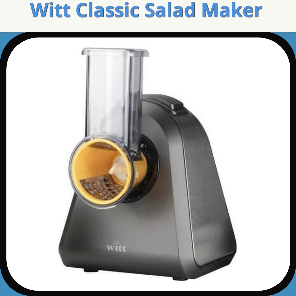 Anmeldelse af Witt Classic Salad Maker