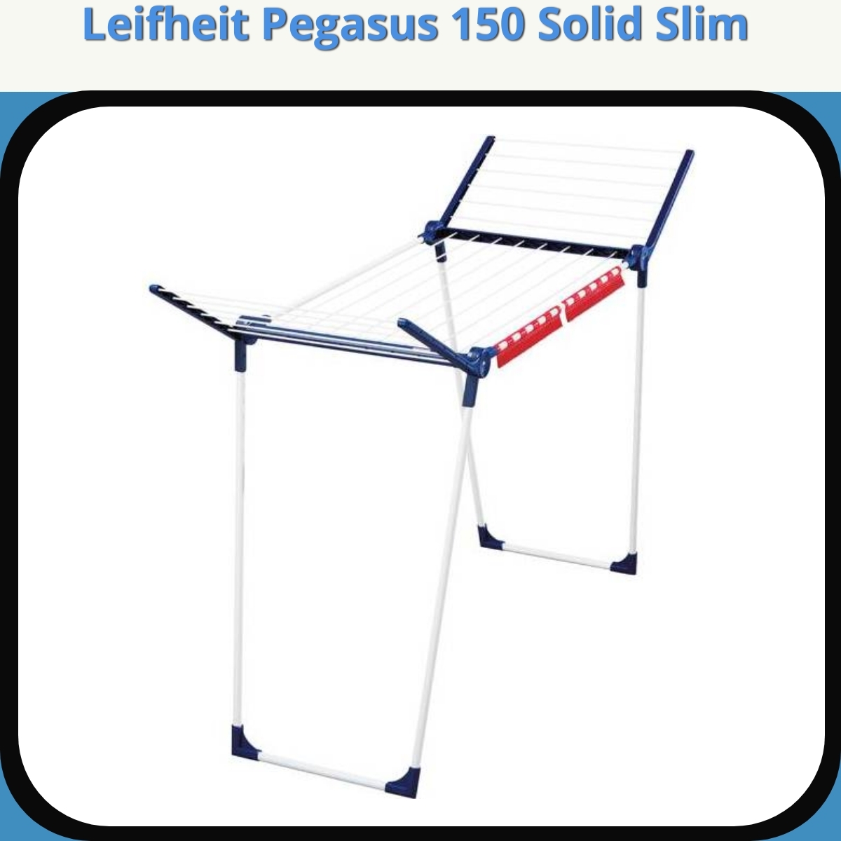 Anmeldelse af Leifheit Pegasus 150 Solid Slim