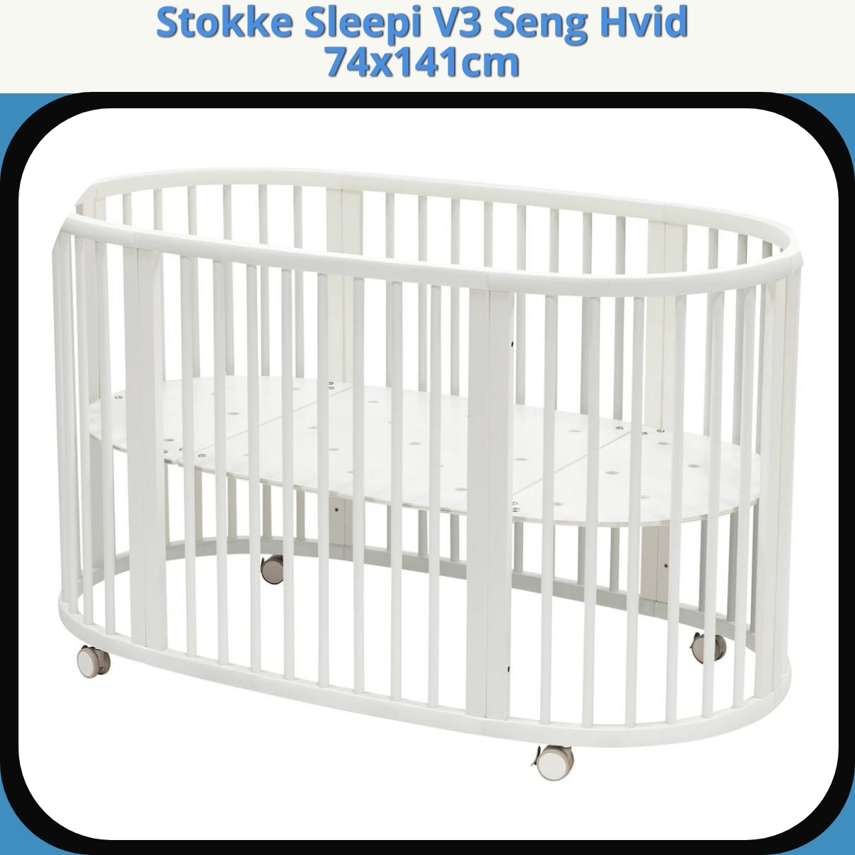 Anmeldelse af Stokke Sleepi V3 Seng Hvid 74x141cm