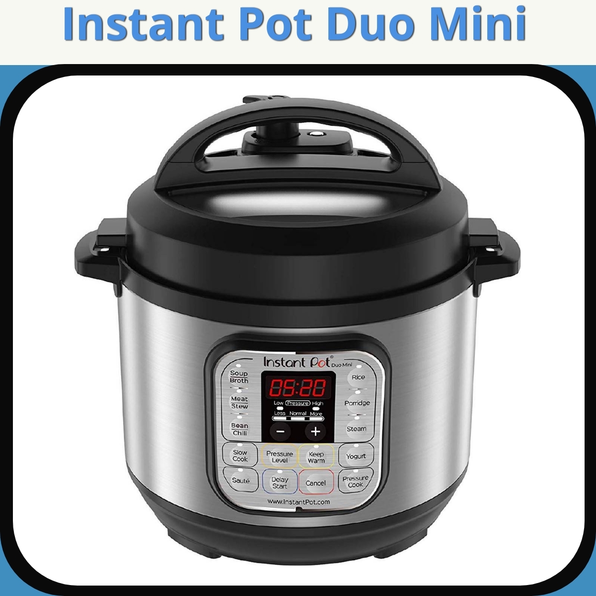 Anmeldelse af Instant Pot Duo Mini