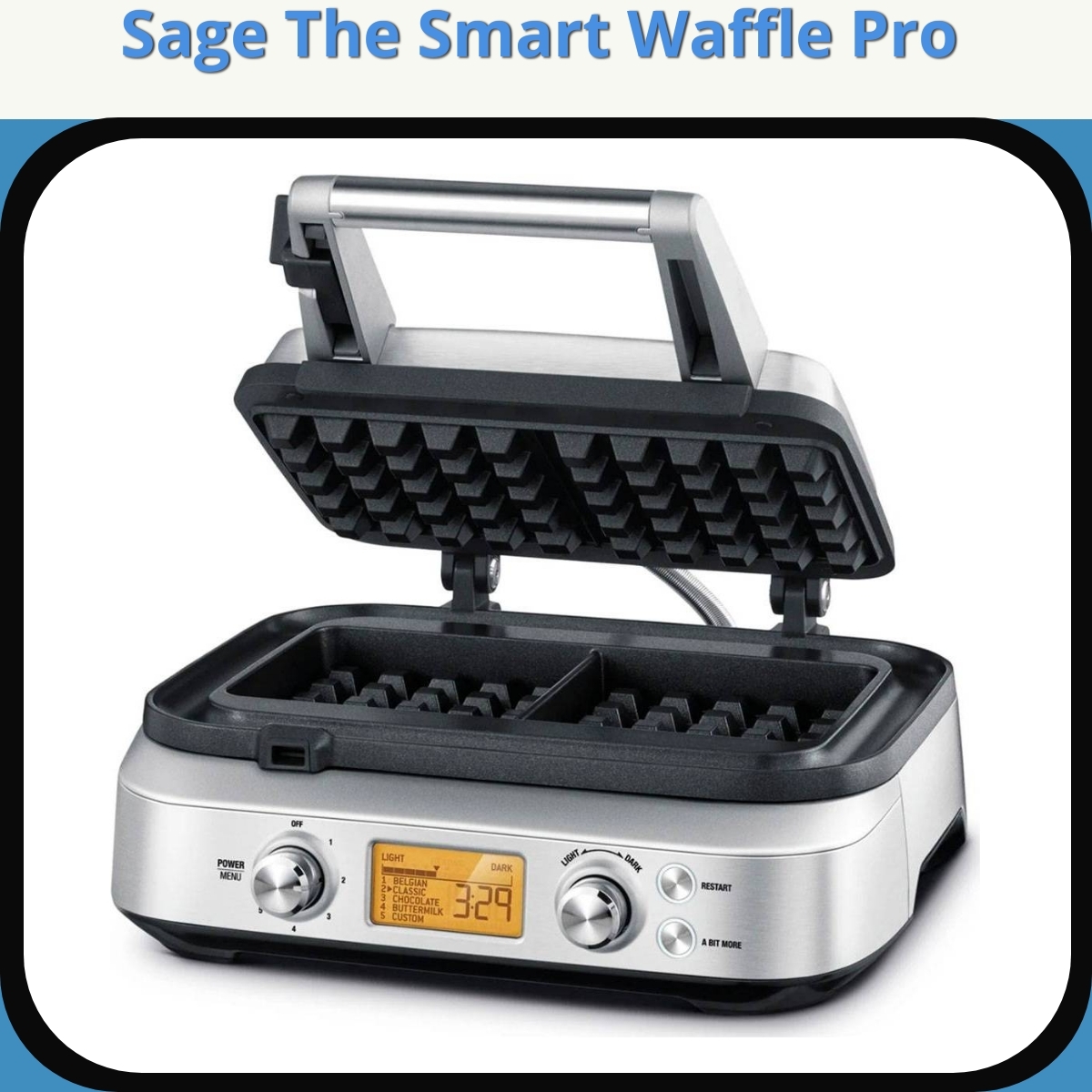 Anmeldelse af Sage The Smart Waffle Pro