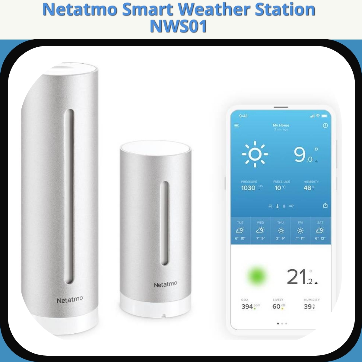Anmeldelse af Netatmo Smart Weather Station NWS01